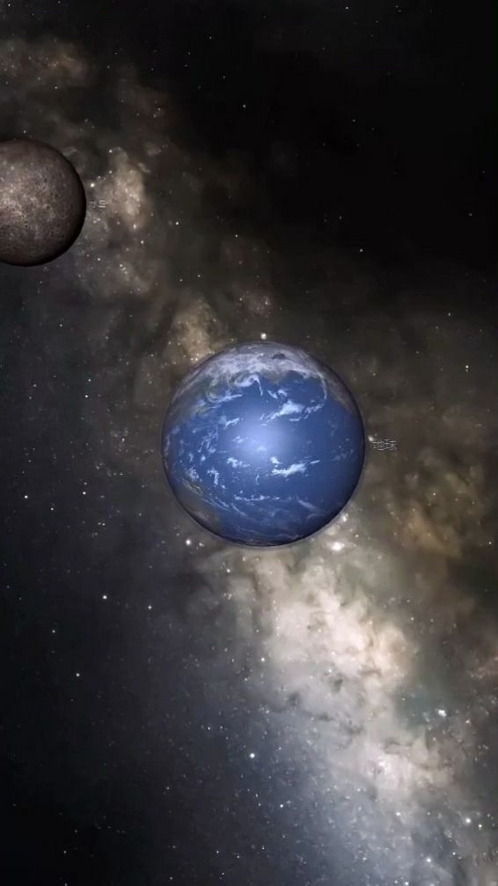 模拟水星撞地球这威力太大了