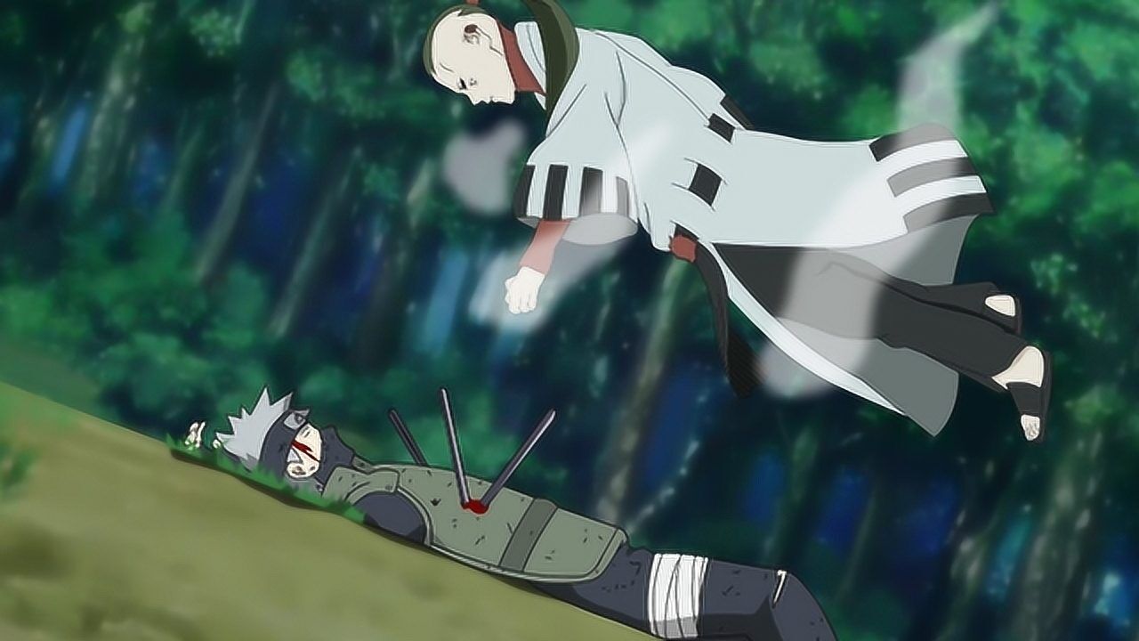 旗木卡卡西大战"壳"组织首领,不幸战死沙场!