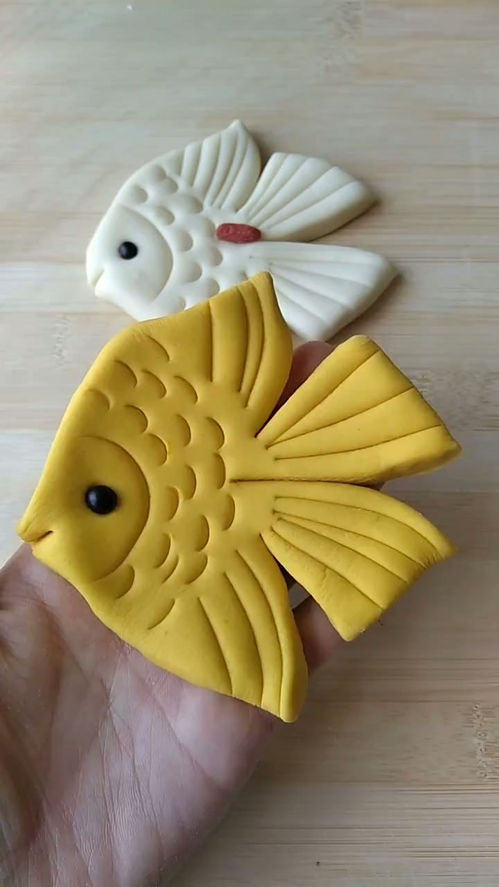 面塑小鱼的制作方法图片