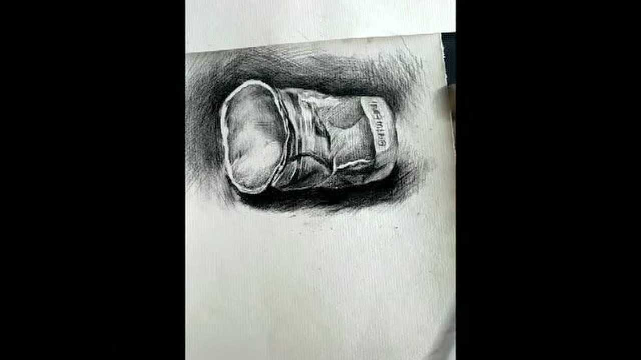 素描--一次性纸杯