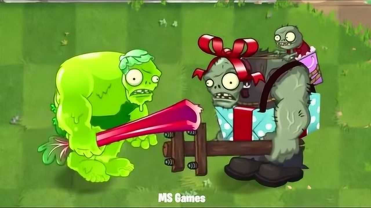 植物大战僵尸:绿肌肉僵尸大挑战