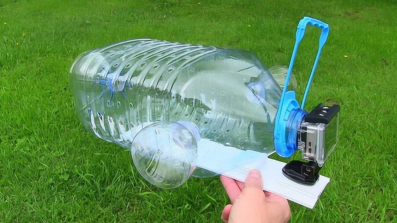 自制抓鱼神器塑料瓶图片
