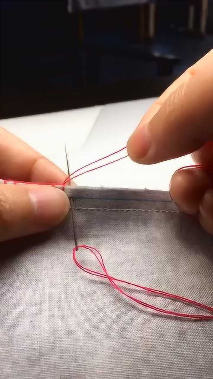 进阶版,花式手工锁边来啦!学会了吗?