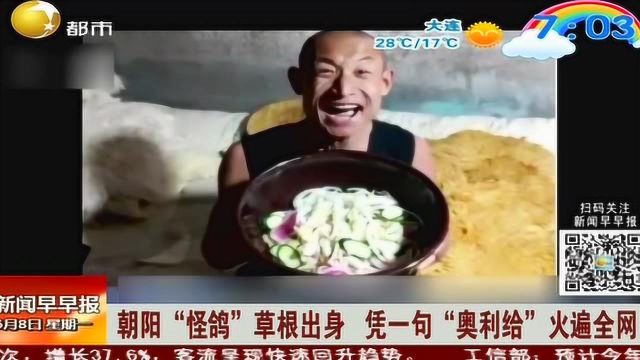 朝阳“怪鸽”草根出身,凭一句“奥利给”火遍全网