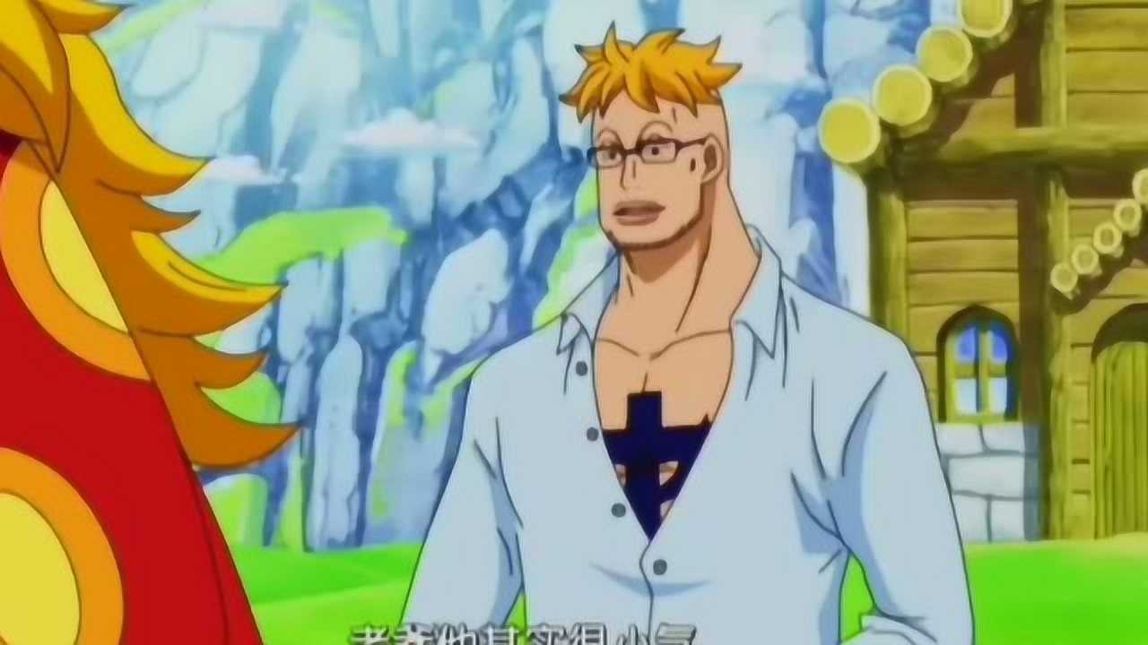 海贼王:马尔科两年后的变化,戴上眼镜后像学识渊博的学者