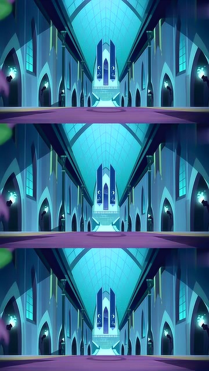 小马宝莉:紫悦和穗龙进入宇宙公主的城堡,看到了珍奇