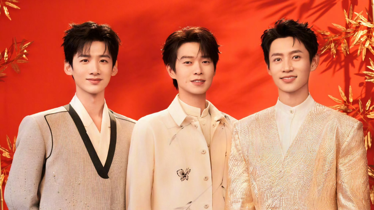 魏晨魏大勋白敬亭合体上春山,大勋花长腿吸睛比例逆天,三人同框超养眼