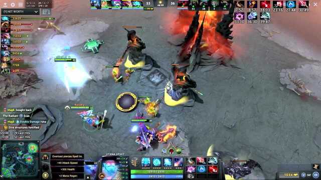 Dota2:Miracle疯狂的7.07否决挂饰!奇迹哥33杀蓝猫!