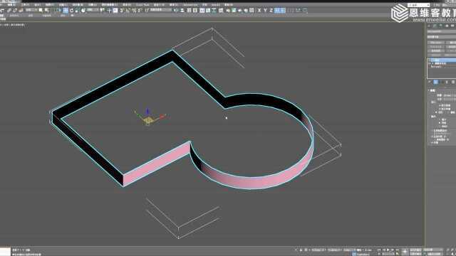 3dmax2019样条线线段编辑