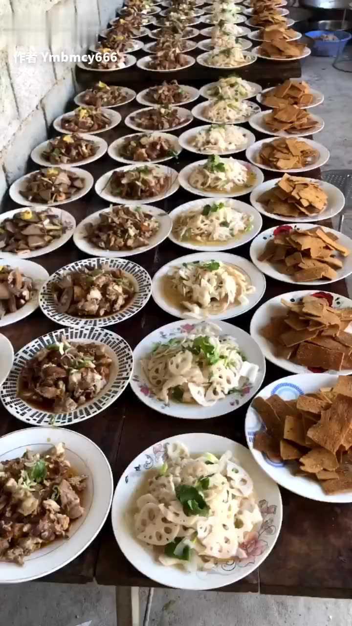 山东临沂苍山真正的农村八大碗你有多少年没吃过了