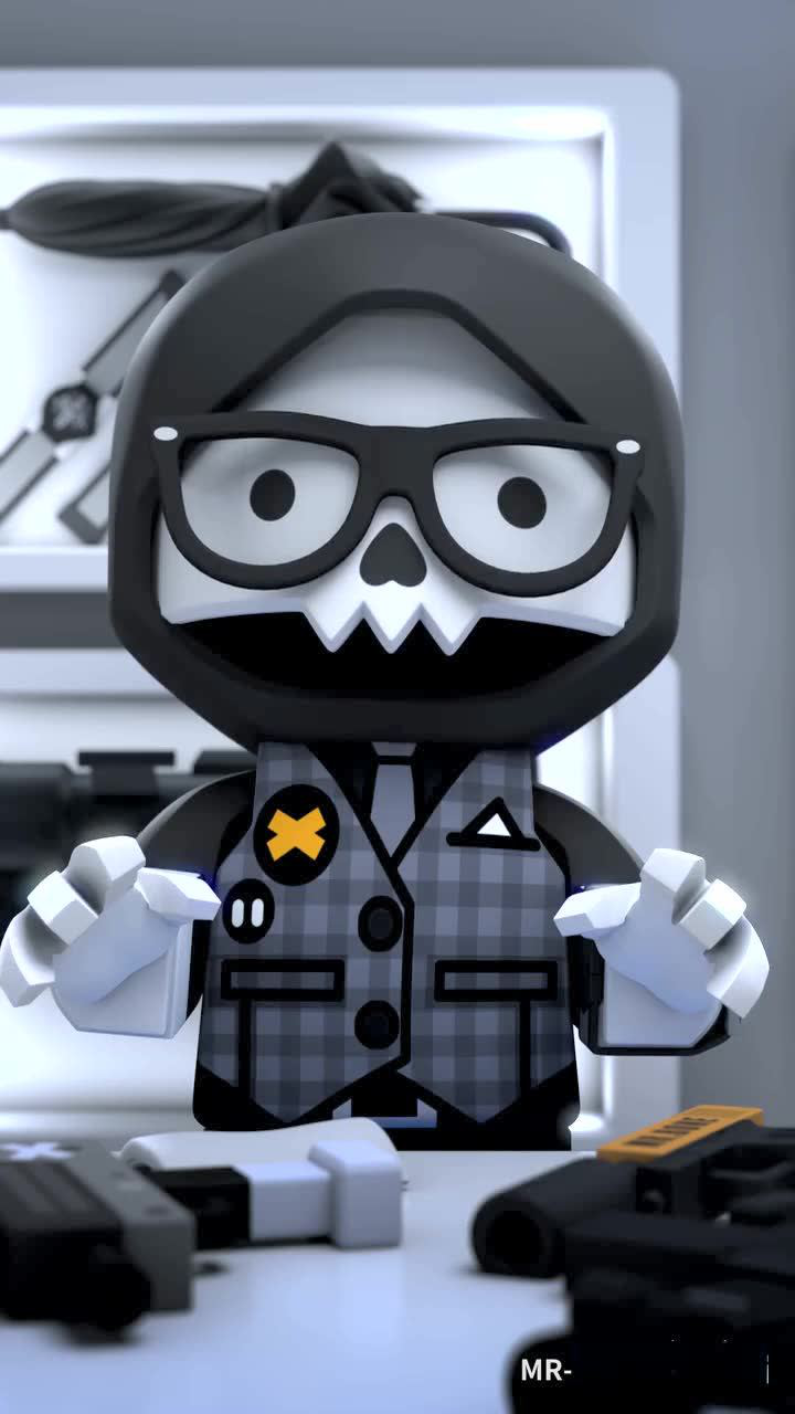 mr.bone之六号特工的秘密任务vol.3!即使没有去爬山,他还是拍了照呀!