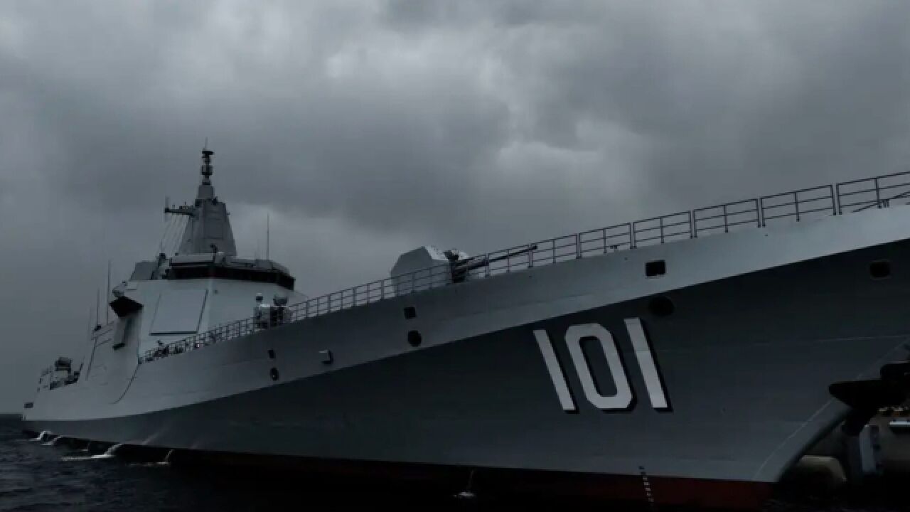 压迫感拉满!南昌舰航拍大片来了