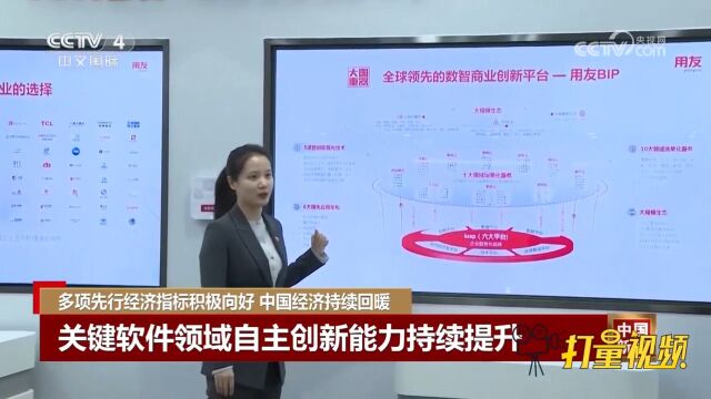 关键软件领域自主创新能力持续提升