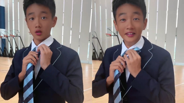 杨阳洋开学典礼好隆重,学校环境豪华像城堡,被曝一年学费30万