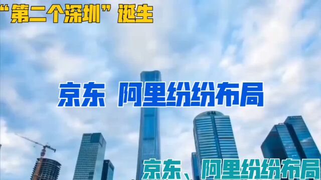 “第二个深圳”诞生?京东、阿里纷纷布局,华为直接落户