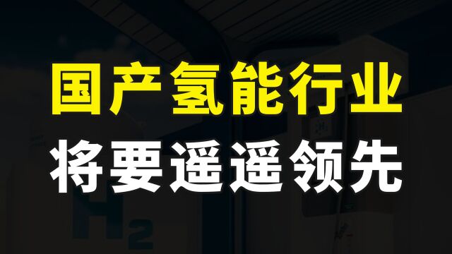 氢能发展提速,我国将加快建设高速公路加氢站,又要遥遥领先了