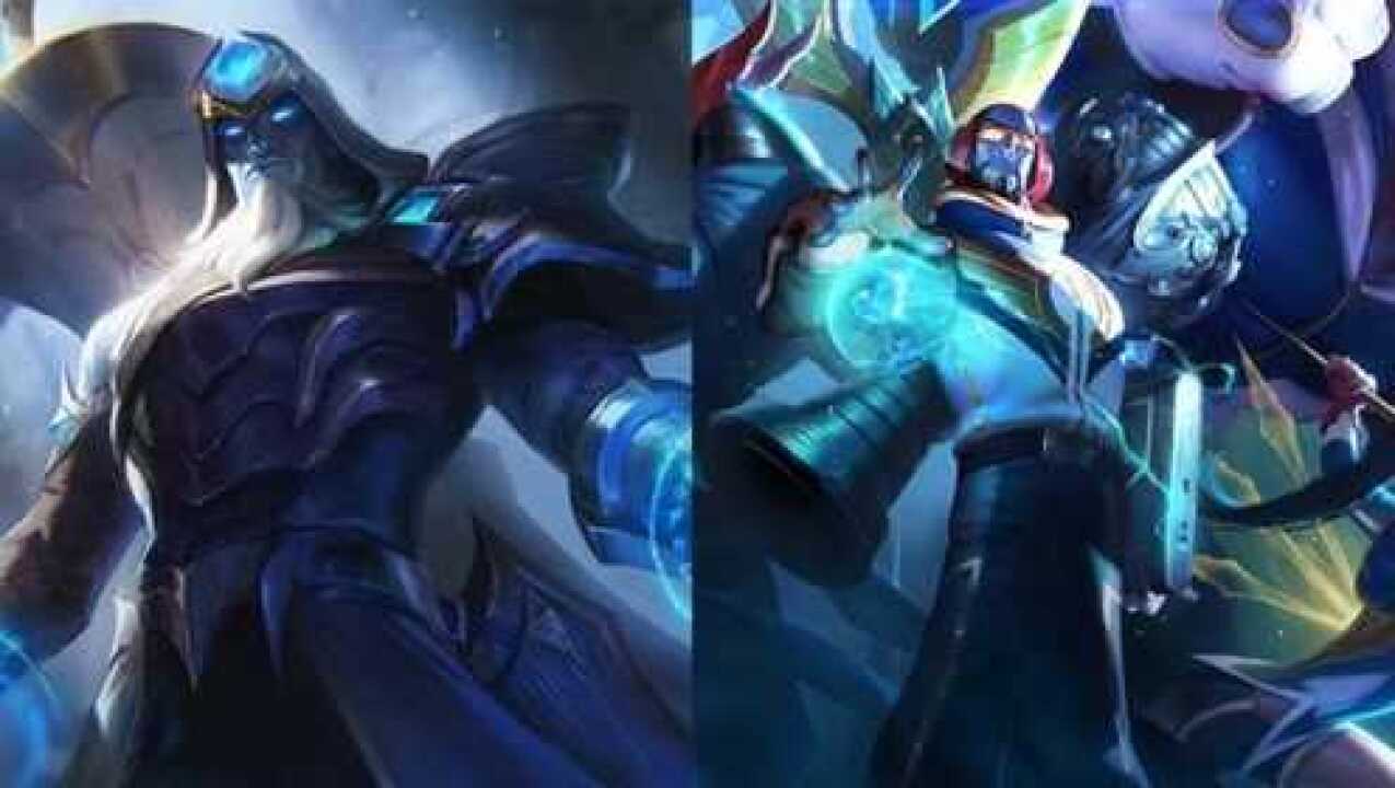 LOL:冠军之志瑞兹对比SKT瑞兹 两款大魔王的皮肤哪个更好_腾讯视频