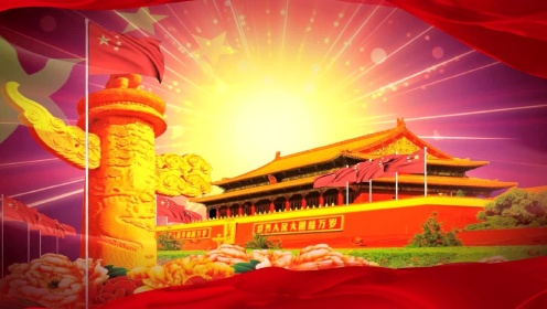 歌唱祖国的背景素材