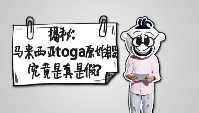 大嘴说金融|揭秘:马来西亚toga原始股究竟是真是假?