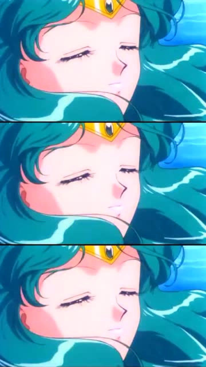 美少女战士变身,想当初看到这段,还是会害羞的呢!
