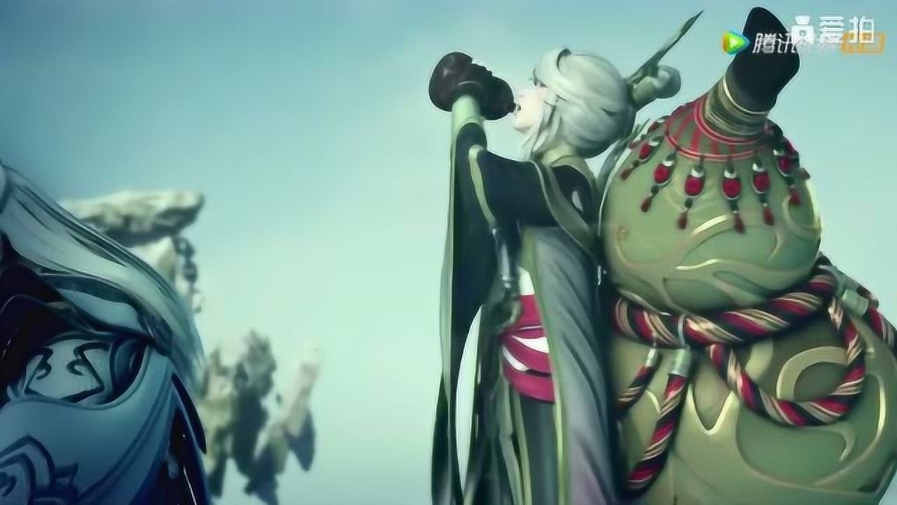 太乙仙魔录之灵飞纪-太白子:烦闷的事情多了,喝酒便好,喝酒便好啊!