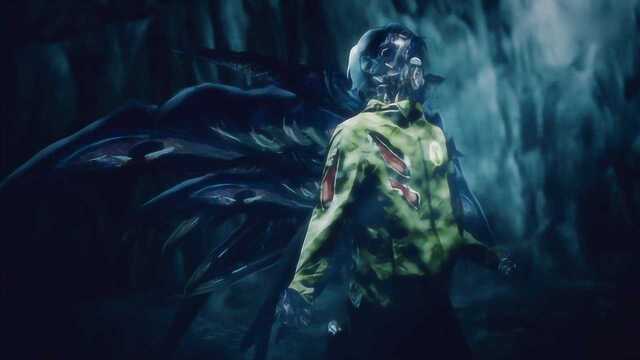 决战之夜!宗介进化影鳄竟然实体化,联手音叉女对战原始影鳄