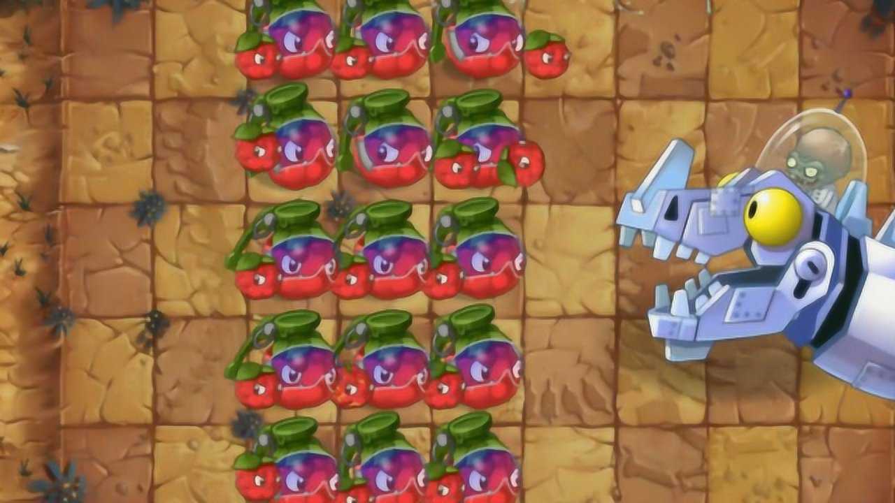 植物大战僵尸:5阶桑葚爆破手伤害太爆炸,是按百分比扣血的吗?