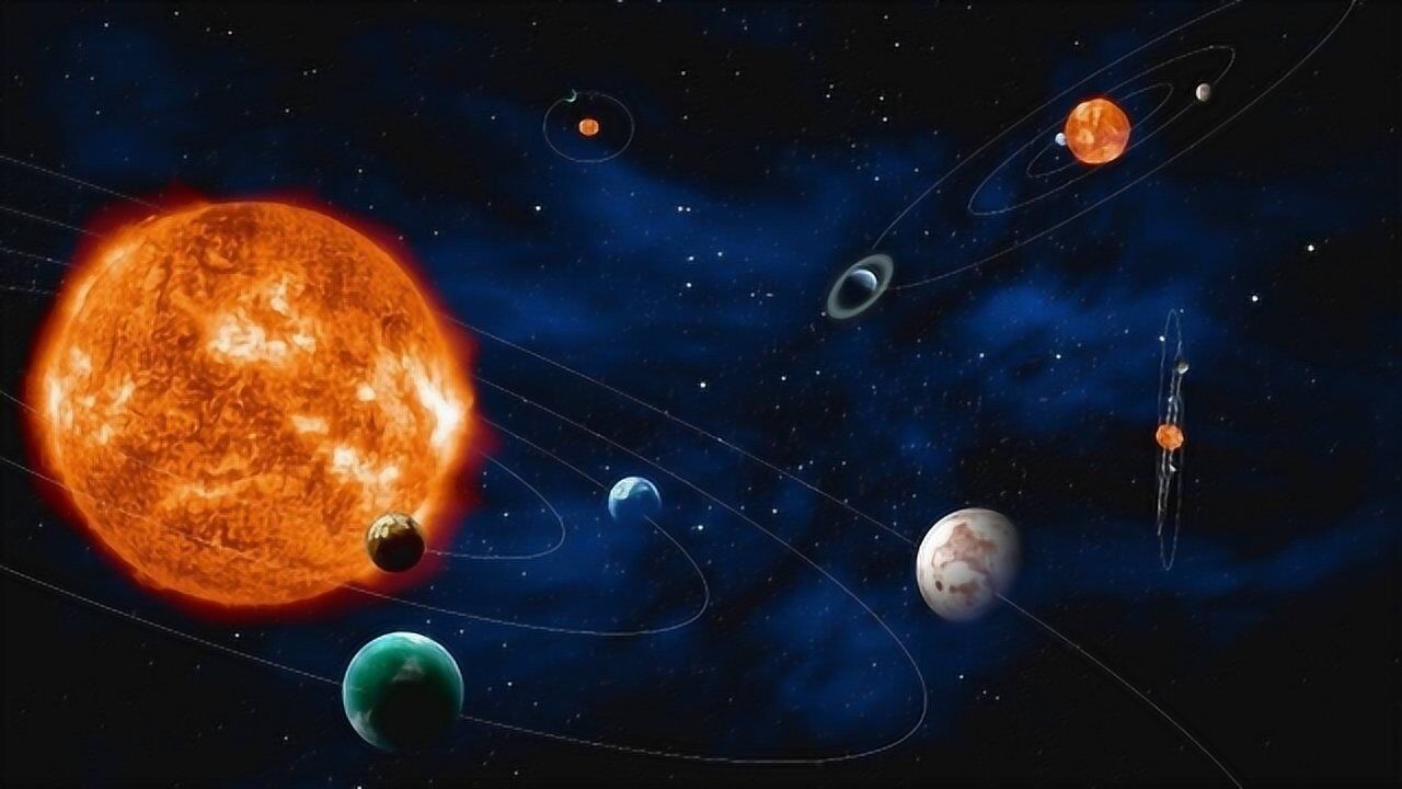 被骗了30年太阳系怎么在太空飞行的八大行星化身守护使者