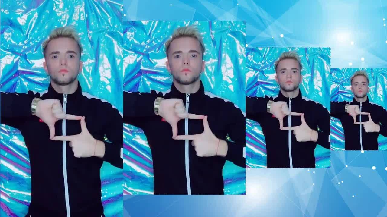 抖音男神,乌克兰alekskost吃鸡手势舞,手指手指舞