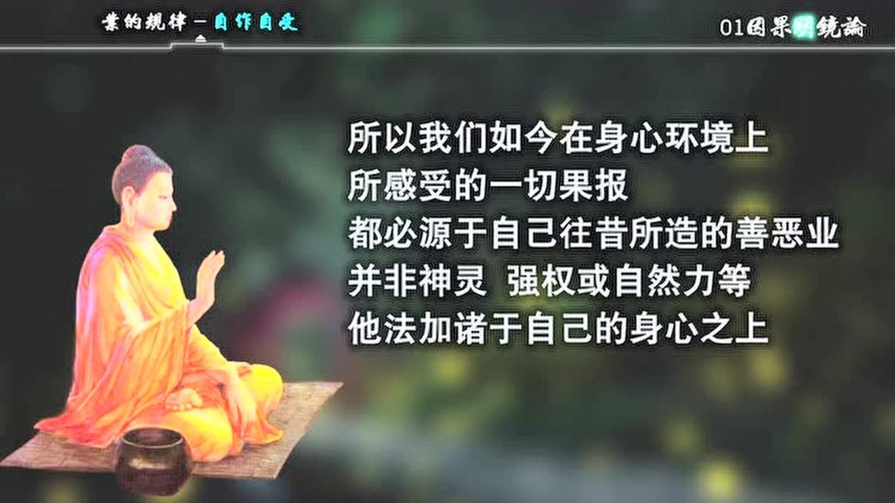 因果明镜论01 --仁泽法师宣讲