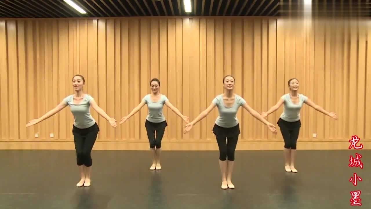 中国舞蹈家协会舞蹈考级教材第四版第六级第7节阿古顿巴