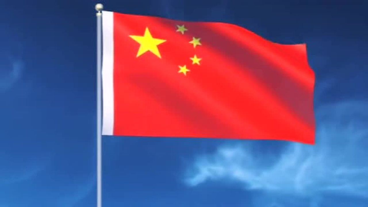 五星红旗升旗仪式视频素材_高清