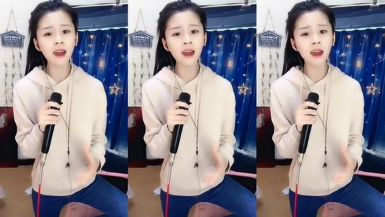 快手网红姜蕊翻唱雨花石怀旧经典老歌悠扬好听