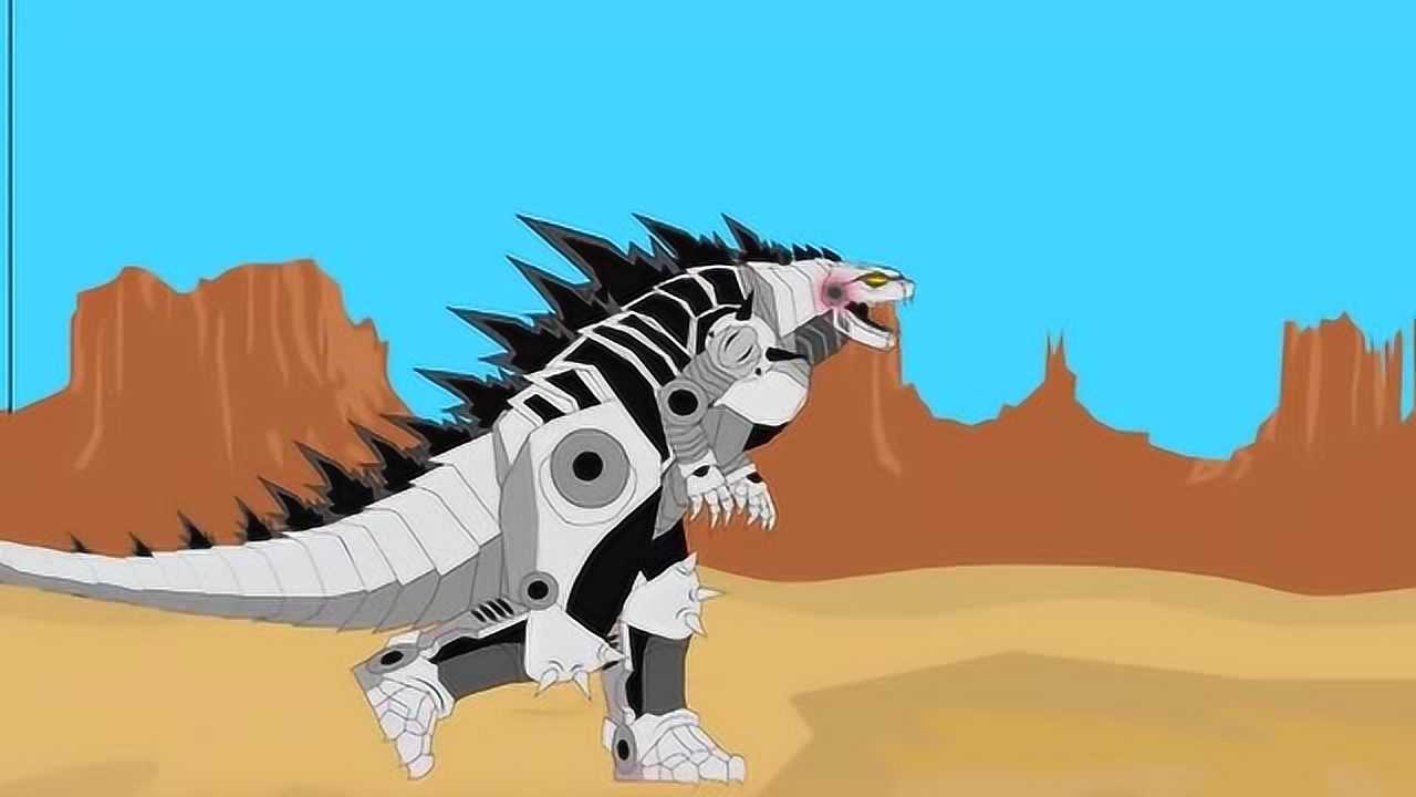 坦克世界动画:机器龙vs蝎子坦克