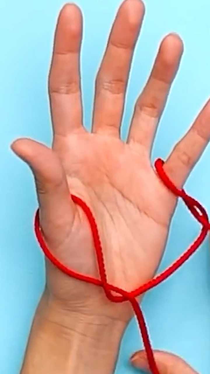 花绳降落伞编法,一看会