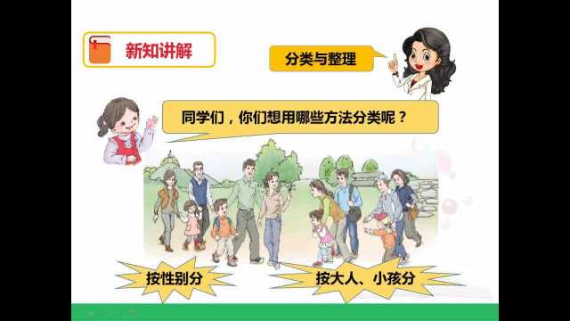 壹点网课|一年级数学《分类与整理》(东港实验学校李春菊)