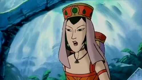 西游记之牛魔王回到家中,侍女却不开门,铁扇公主嘴里还叫着猴头