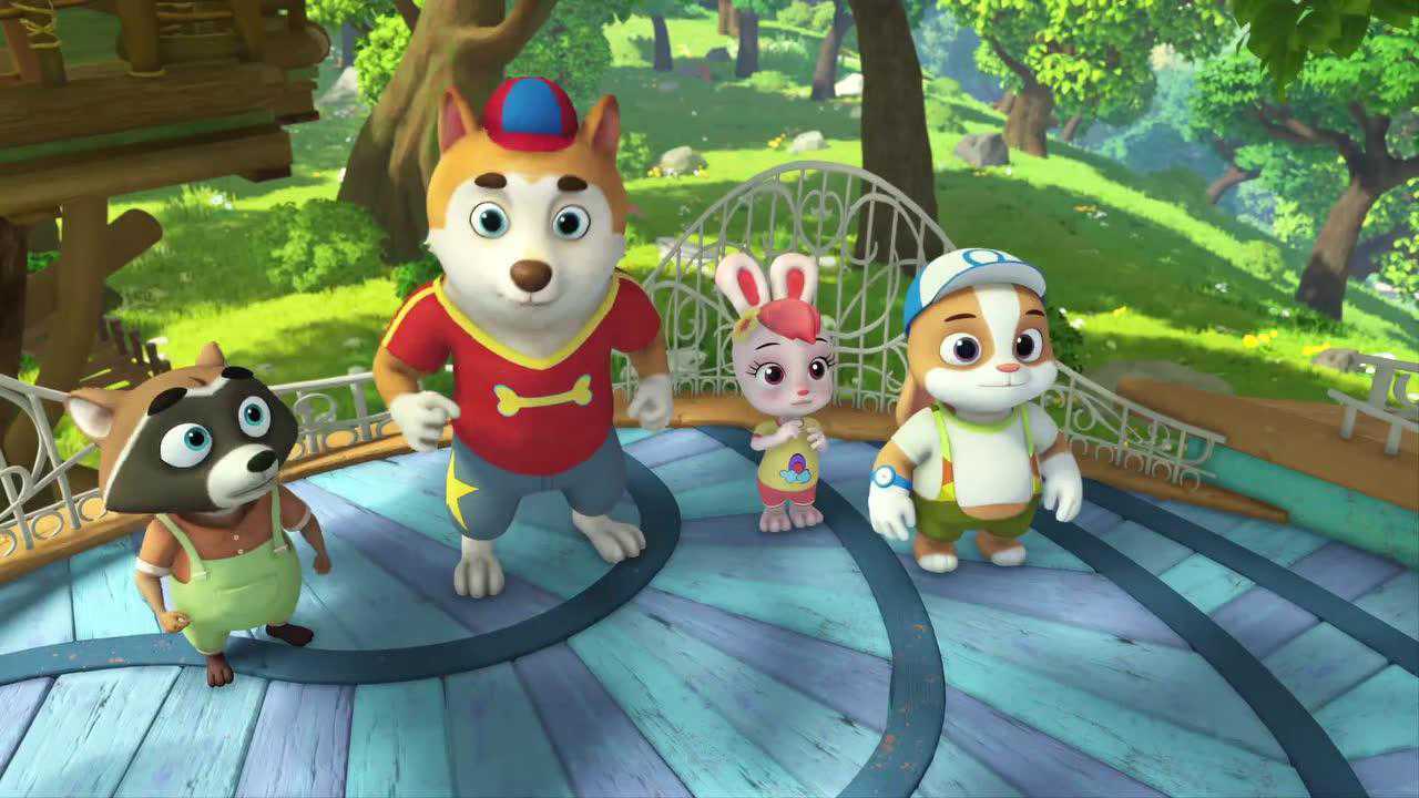 宇宙护卫队眼看观景台要垮彩虹两人果断出手了