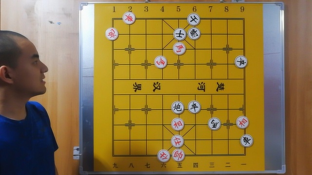 象棋残局红先胜,具有实战意义