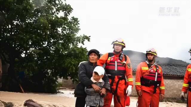 四川凉山冕宁抗洪抢险救援还在继续!