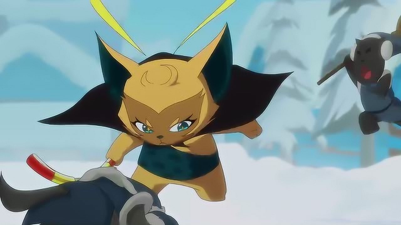 京剧猫:瞳瞳是眼宗唯一的体术猫,打架绝对一流!_腾讯视频