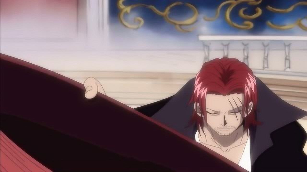 海贼王超燃红发香克斯vs白胡子