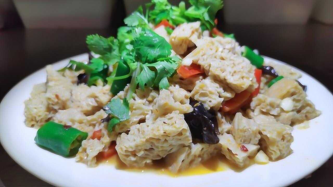 家常菜系列:凉拌面筋