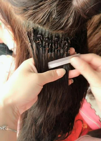 三股辫接发竟然如此持久,三个月后不打结,好拆卸