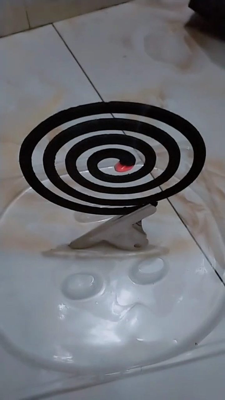 点蚊香了正确姿势