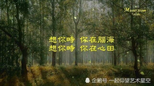 钢琴曲《传奇》,配图音乐欣赏