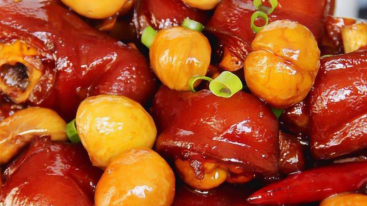 板栗烧猪蹄你做对了吗?大厨教你最好吃做法,肉嫩q弹,软糯不腻