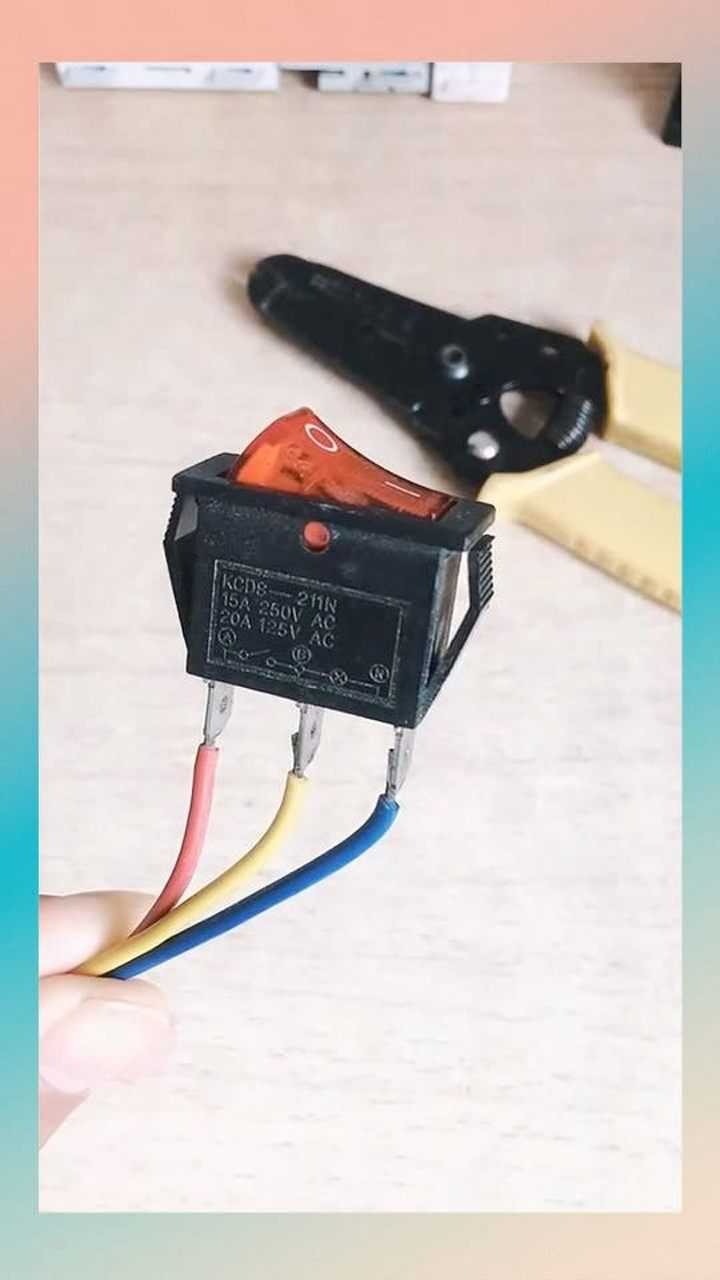 船型开关的接线方法简单至极竟然还有人不会