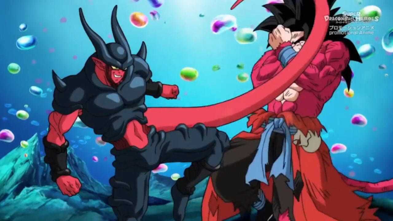 龙珠英雄25集邪念波新生实力增强超4悟空和贝吉塔全力应战