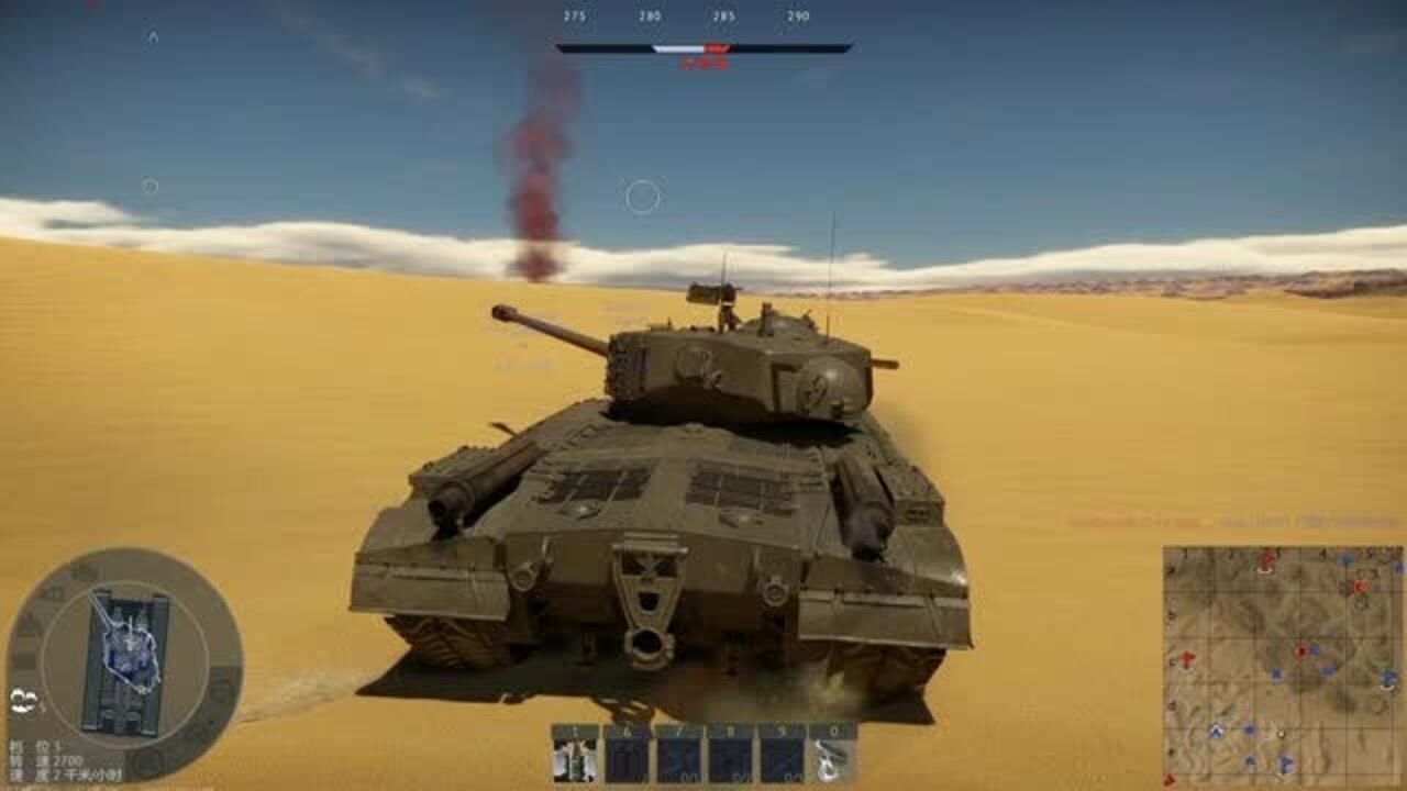 战争雷霆:美系t-32"防空"坦克真是一专多能啊!